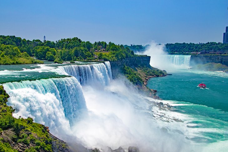 Waterfall at Niagara Falls, NY