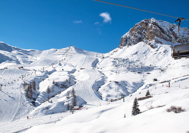 Val Gardena in the Dolomites