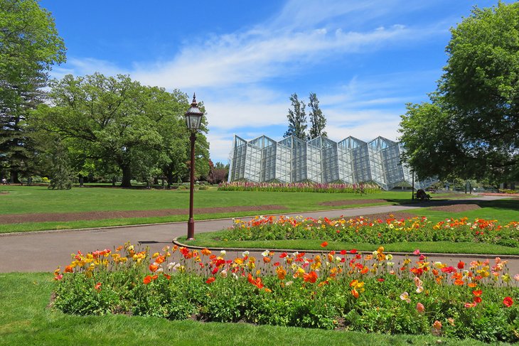 Robert Clark Conservatory at the Ballarat Botanical Gardens