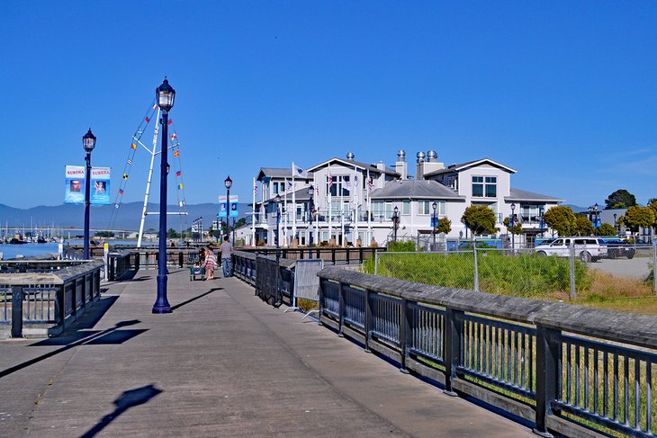 Old Town waterfront, Eureka