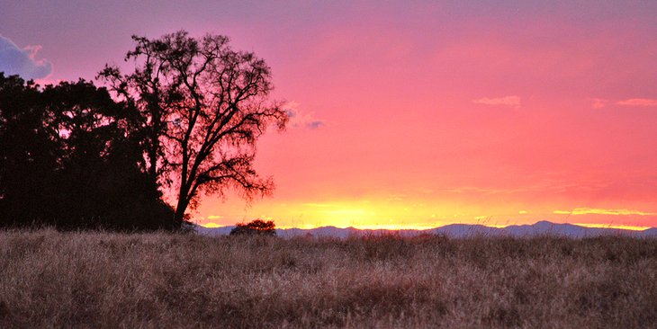 Sunset at Roseville, CA