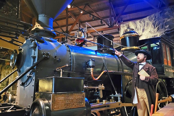 Exhibit at the California State Railroad Museum