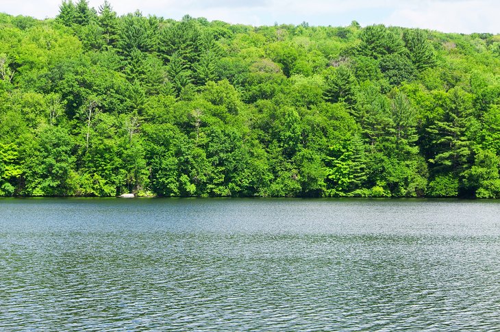 Stillwater Pond in Torrington, Connecticut