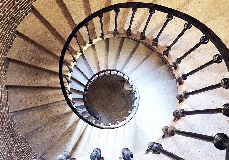 Staircase at the Yale University Art Gallery