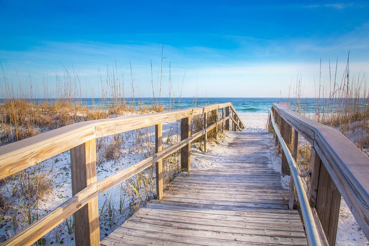 Path to the beach in Pensacola