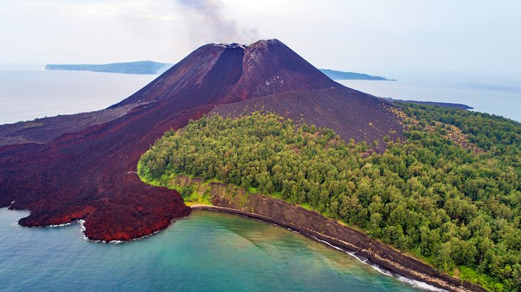 Volcan Krakatoa