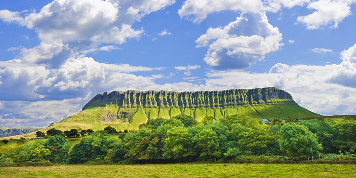 Benbulben in County Sligo