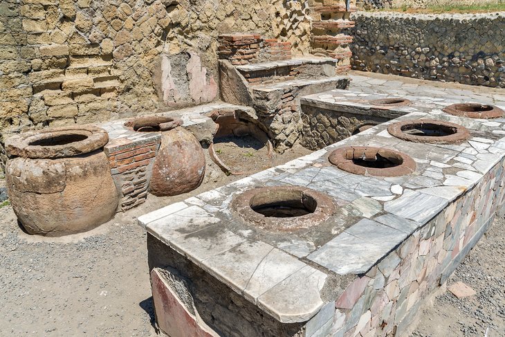 Cook shop in Herculaneum