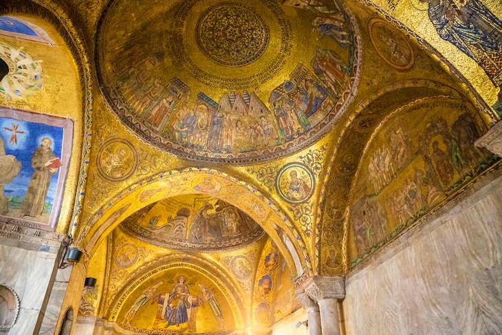 Mosaics in St. Mark's Basilica