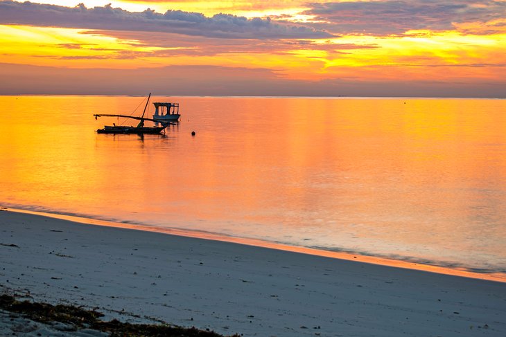 Sunrise at Shanzu Beach