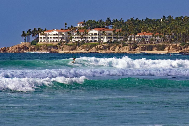 Surfing in Cabo San Lucas