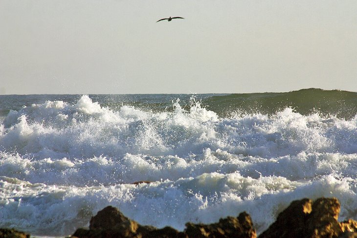 Rough surf at Troncones, Guerrero