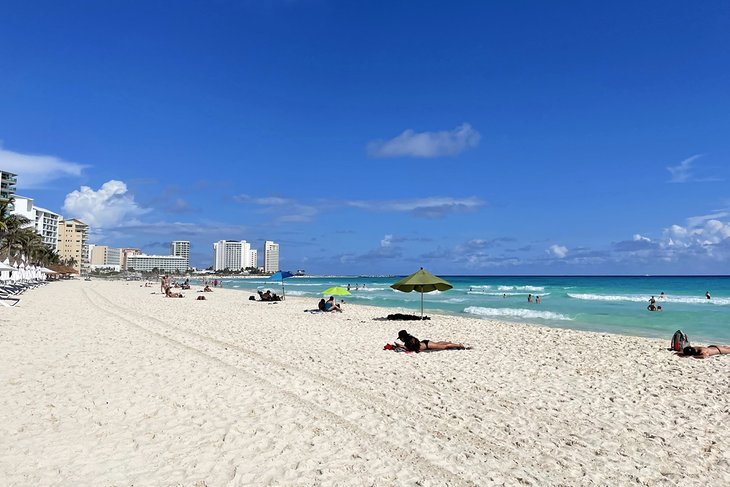 Chac Mool Beach in Cancun