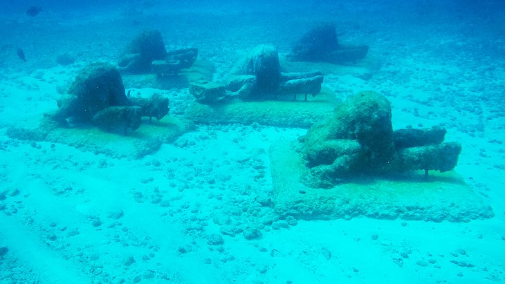 Le musée sous-marin de Cancún