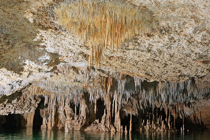 Rio Secreto's underground caverns