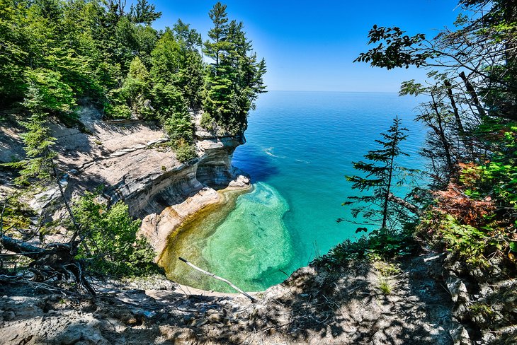 View of Lake Superior from Michigan's Upper Peninsula