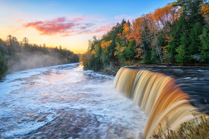 Sunrise at Tahquamenon Falls State Park