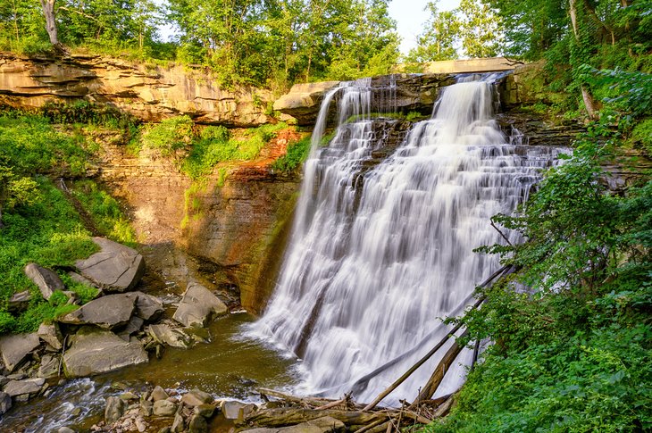 Brandywine Falls in Cuyahoga Valley National Park