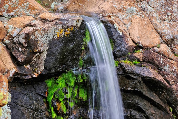 Post Oak Waterfall in the Wichita National Wildlife Refuge