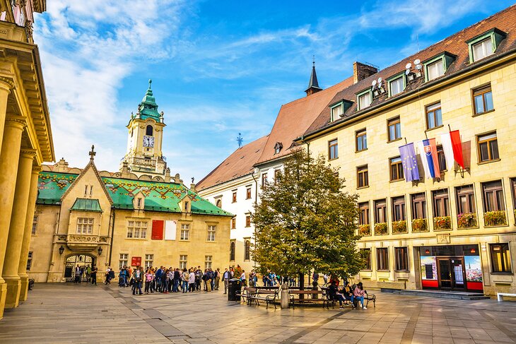 Bratislava City Museum on Primate Square