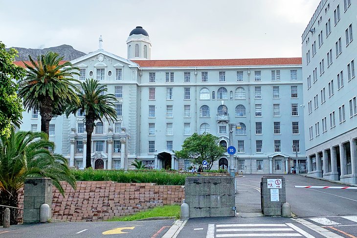 L'hôpital Groote Schuur qui abrite le musée du cœur du Cap