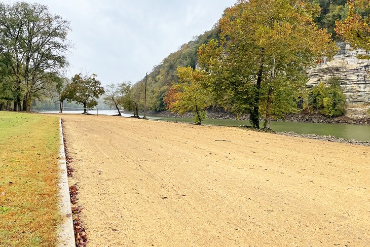 Rock Island State Park beach