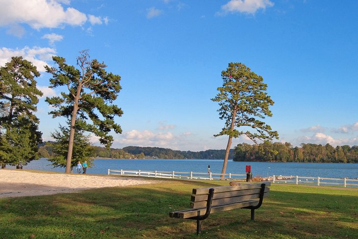 Lake Fort Loudoun near Knoxville