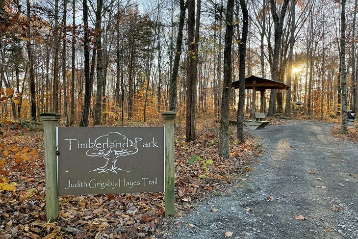 Natchez Trail National Scenic Trail at Timberland Park