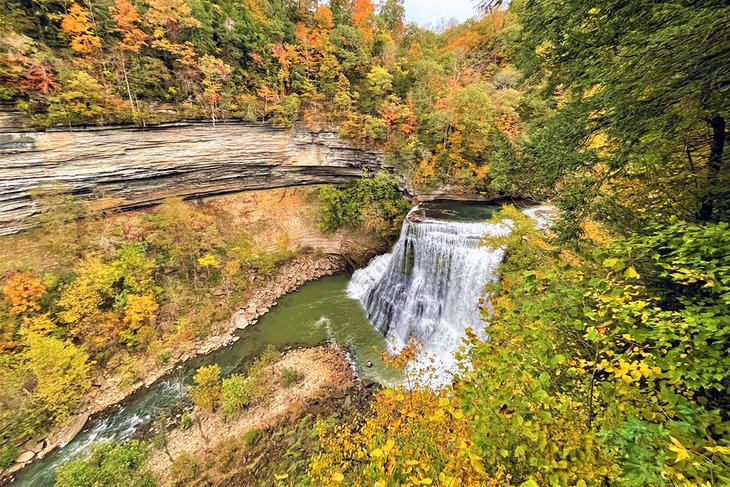 14 mejores cascadas en Tennessee