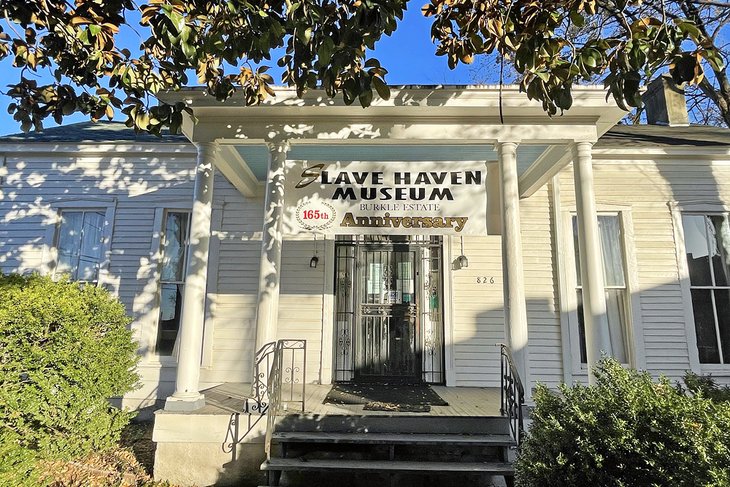 Slave Haven Underground Railroad Museum, Burkle Estate