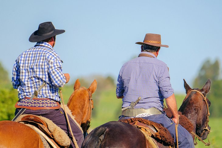 Gauchos in Uruguay