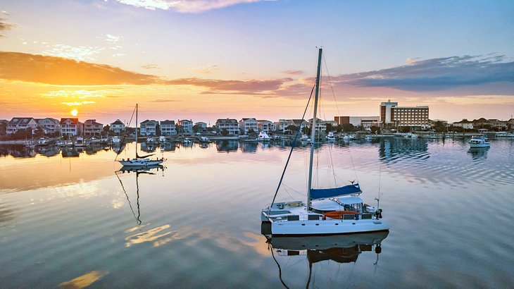 Sunset at Wrightsville Beach, North Carolina