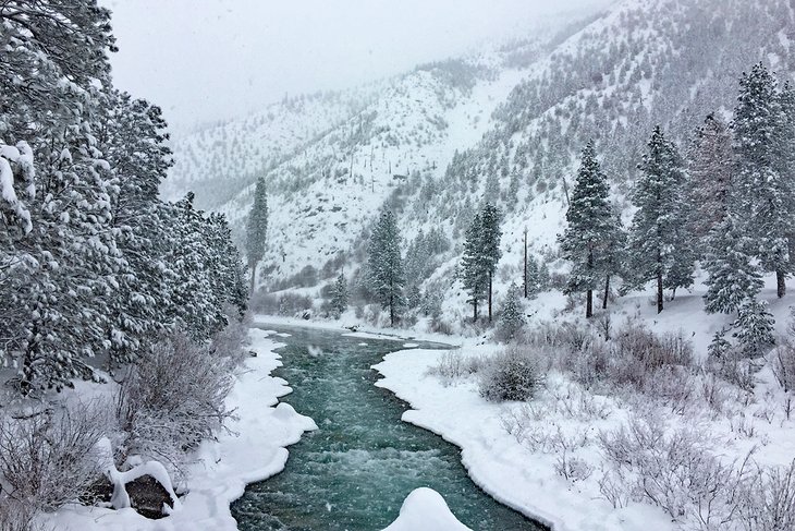 Kirkham Hot Springs in Idaho