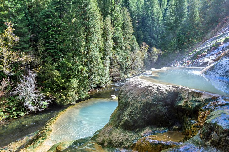 18 mejores aguas termales en los EE. UU.