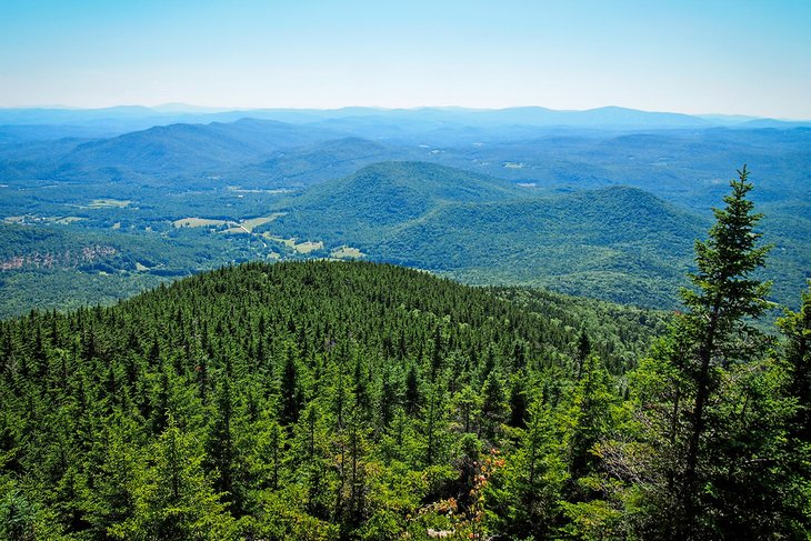 View from Mount Ascutney