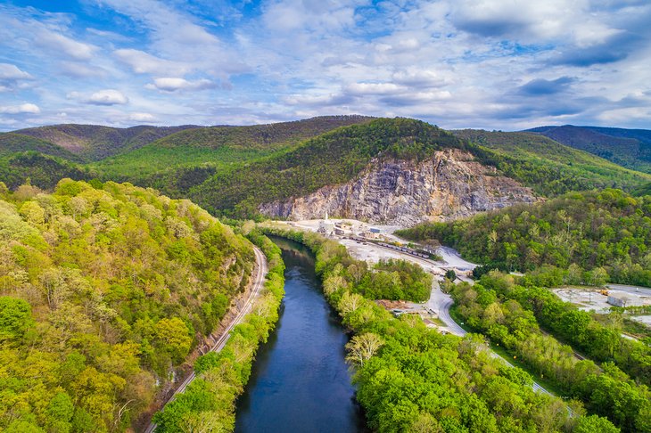 The James River