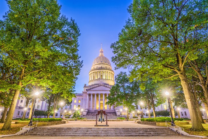 West Virginia State Capitol in Charleston