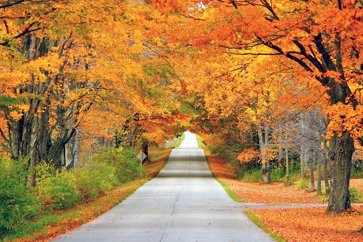 Fall colors in Wisconsin