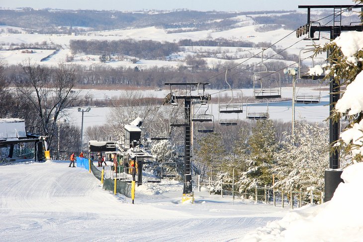 Granite Peak ski resort in Wausau, Wisconsin