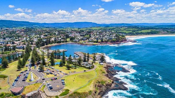 Aerial view of Kiama