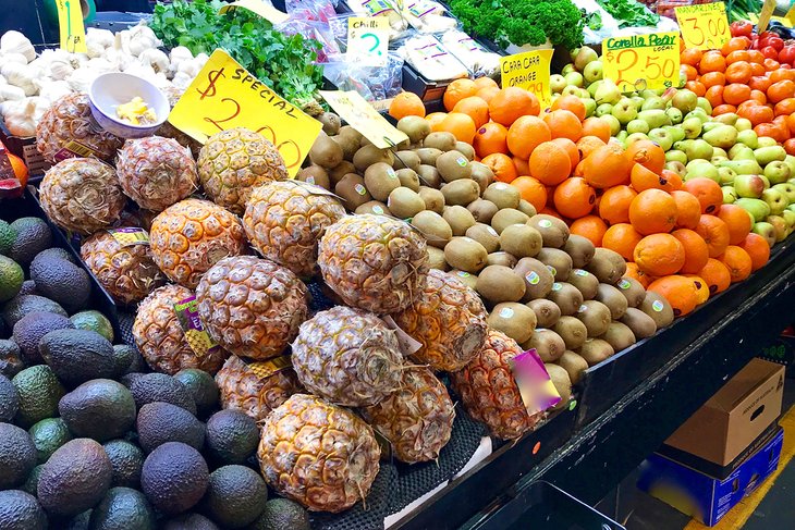 Fruit for sale at the Adelaide Central Market