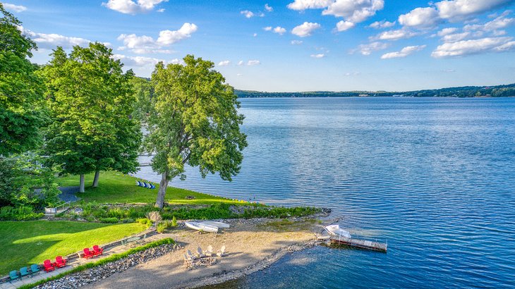 Keuka Lake, one of the Finger Lakes in New York