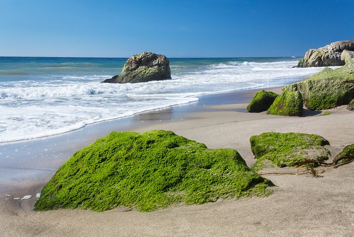 Rocks at Leo Carillo State Beach