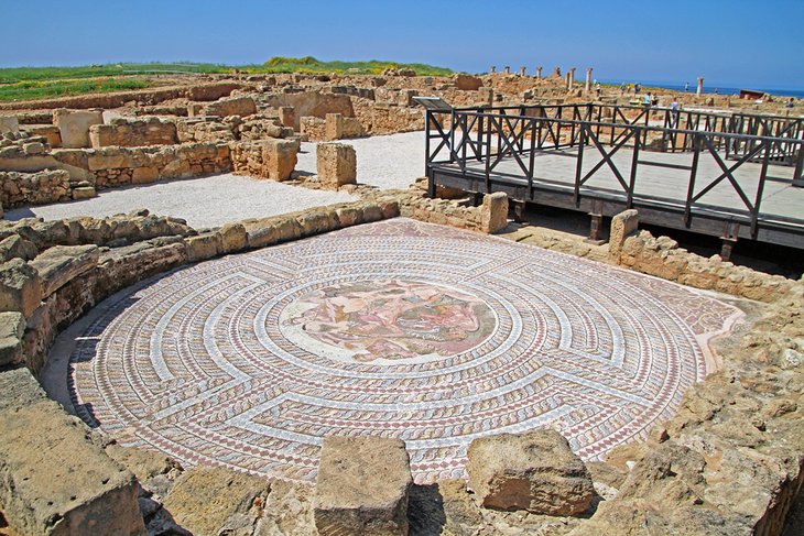 Mosaic at the House of Dionysus