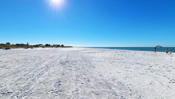 Bean Point Beach on Anna Maria Island