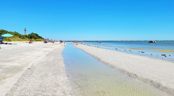 Lighthouse Beach on Sanibel Island