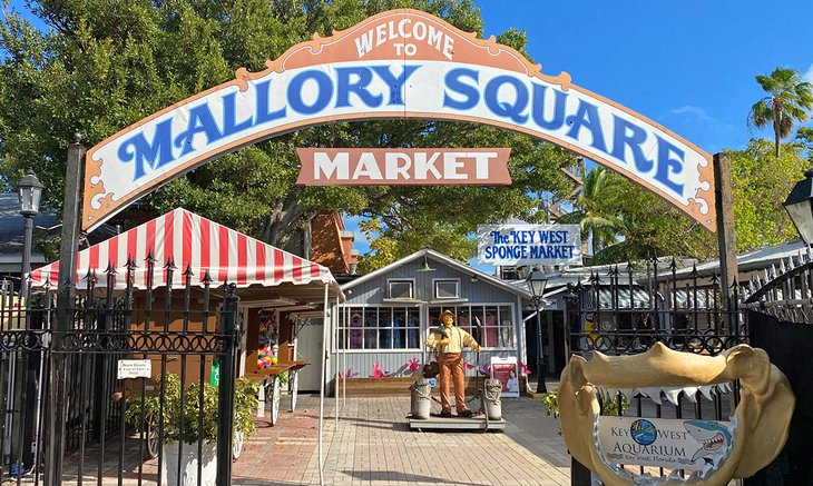 Key West Sponge Market in the Mallory Square Market