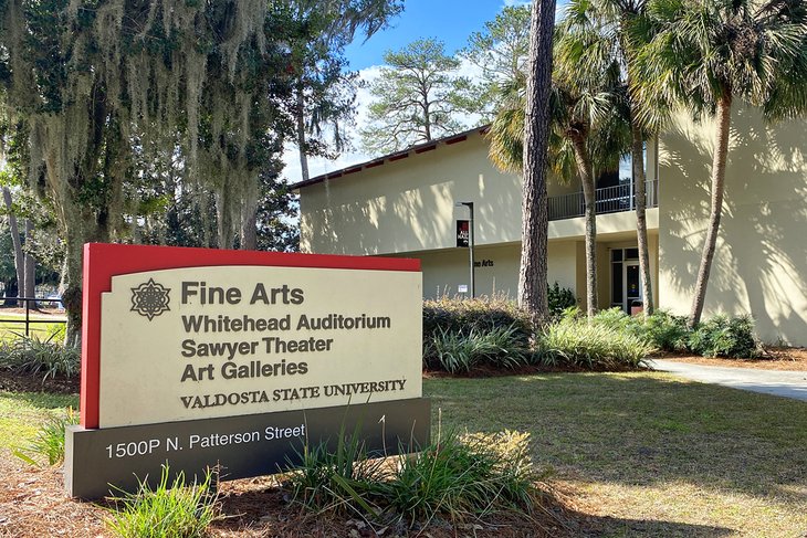Fine Arts Gallery on the VSU campus