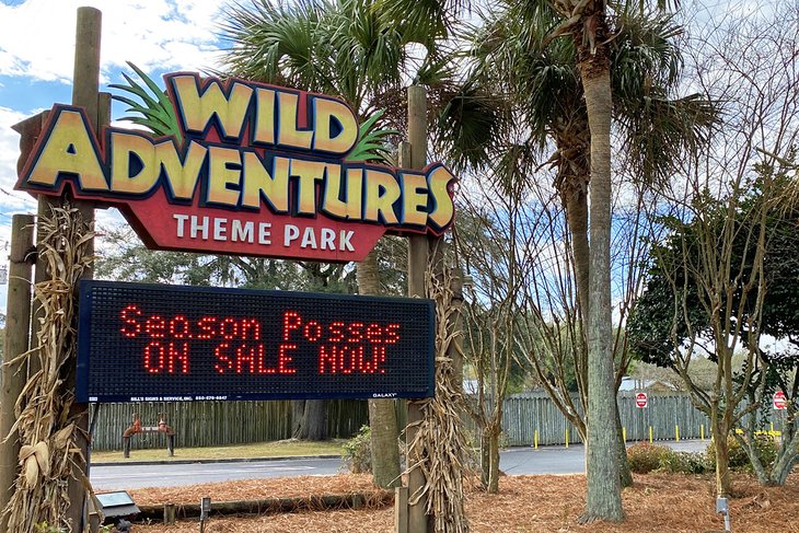 Parc à thème Wild Adventures