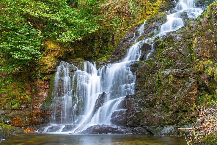 Torc Waterfall in Killarney National Park